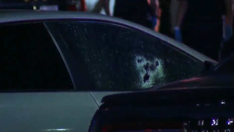 Bullet holes in Auto