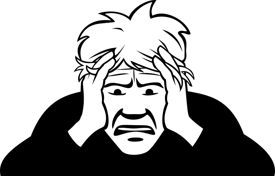 frustrated guy clip art