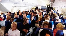 people on airplane