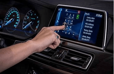 Auto touch screen